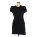 Grey State Casual Dress - Sheath: Black Solid Dresses - Women's Size X-Large