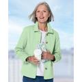 Appleseeds Women's Dennisport Anywhere Jacket - Green - L - Misses