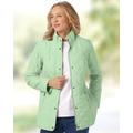 Appleseeds Women's Berkshire Diamond Quilted Jacket - Green - S - Misses