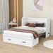 Latitude Run® Swampscott Storage Murphy Bed Wood in White | 37 H x 55 W x 80 D in | Wayfair 1C0A71645EA84CE88E8EBA81B2C39C5F