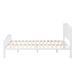 Winston Porter Metal Slat Headboard Bed Metal in White | 41 H x 40.6 W x 78.5 D in | Wayfair 2AE70DC361DF486DBAF7E5B7E2C60567