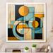 Wrought Studio™ Serendipity Abstract Mid-Century Geometrics - Modern Midcentury Wall Art Living Room Canvas, in White | Wayfair