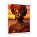 Ebern Designs African Beauty in Traditional Attire at Sunset I - Print Plastic | 44 H x 34 W x 1.5 D in | Wayfair C04404E414D14B9894FAEB24D6A9B63A