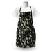 East Urban Home Camo Apron Unisex, Pixelated Digital Abstract, Adult Size, Army Green Beige Brown, Polyester | Wayfair