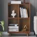 Latitude Run® Brown Standard Solid wood Bookcases Wood in Brown/Green | 36.61 H x 23.62 W x 11.81 D in | Wayfair 641B1BEFABFF45C784F45DE48C59A513