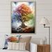 Lark Manor™ Tree Of Life All Seasons I - Print on Canvas Canvas, Cotton in Brown/Green/Yellow | 20 H x 12 W x 1 D in | Wayfair