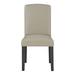 Red Barrel Studio® Marteinn Side Chair Dining Chair Faux Leather/Wood/Upholstered in Brown/Gray | 38 H x 19 W x 25.75 D in | Wayfair