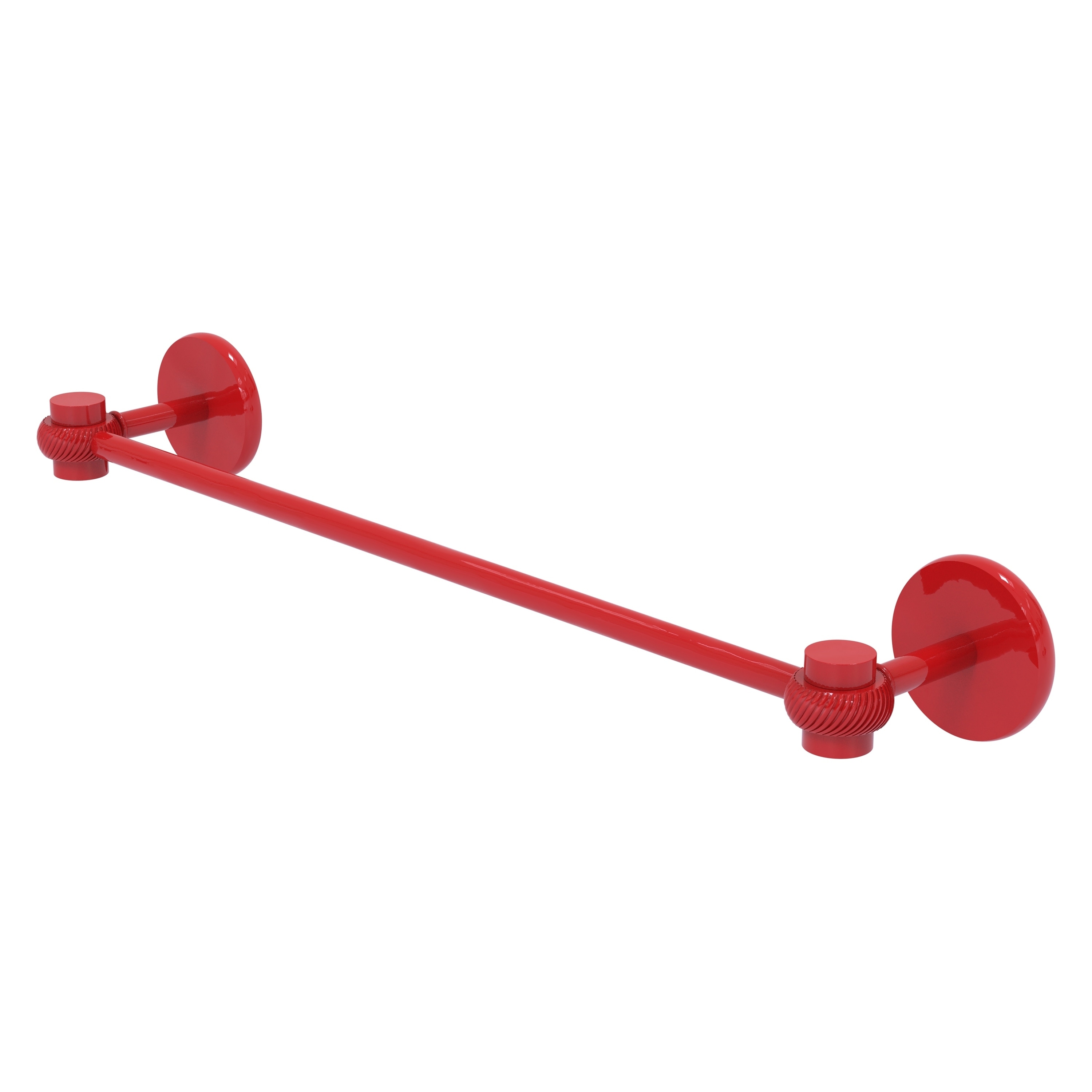 Allied Brass Satellite Orbit One Collection 18 Inch Towel Bar with Twist Accents