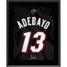 Bam Adebayo Miami Heat 10.5" x 13" Jersey Number Sublimated Player Plaque