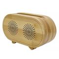 NUOLUX 1pc Solid Wood Loudspeaker Mobile Phone Loudspeaker Desktop Loudspeaker