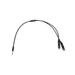 1 To 2 3.5mm Mobile Phone Headset Microphone Audio Extension Cable(Black)