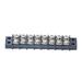 NUOLUX Double Row Terminal Block 2x8 Position Double Row Wire Screw Connector Electric Barrier Terminal Strip Panel Block
