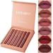 Chamoist 6PC Matte Liquid Lipstick Makeup Set 6 Lipstick Set Non-stick Matte Lip Gloss Set Multi-color Lipstick