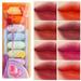 Melotizhi Lipstick Sets for Women Multi Colored Smooth Makeup Gift Chewing Gum Mini Lipstick 8 Color Lipstick Set Mini Lipstick Set Foggy Surface Durable Non Stick Cup Lipstick