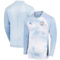 Manchester City PUMA Pre Match Oberteil - Blau