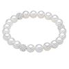 Lulu & Jane - Perlen-Armband Zirkonia Muschelkernperle in Armbänder & Armreife 1 ct Damen (43.99 € / 1 ct)