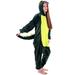 Jxzom Women Men Animal Costume Jumpsuit Long Sleeve Plush Pajamas Button Down Romper Cosplay Outfit