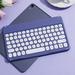 Apmemiss Clearance Wireless Keyboard Portable Bluetooth Colorful Computer Keyboards Wireless Mini Compact Retro Typewriter Flexible Design Keyboard with Compact Slim Profile