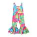 Ykohkofe Baby Girl Clothes Sleeveless Popular Dye Tie Prints Design Romper Jumpsuit Cute Baby Girl Clothes Baby Hooded Romper Clothes Toddler Girl Baby Girls Coverall Baby Girl Summer Baby Clothes