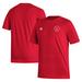Men's adidas Red Ajax Crest T-Shirt