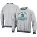 Men's Champion Heather Gray Seattle Kraken Reverse Weave Yarn Dye Pullover Sweatshirt