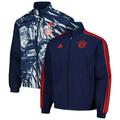 Men's adidas Blue Bayern Munich 2023/24 Reversible Anthem Full-Zip Jacket