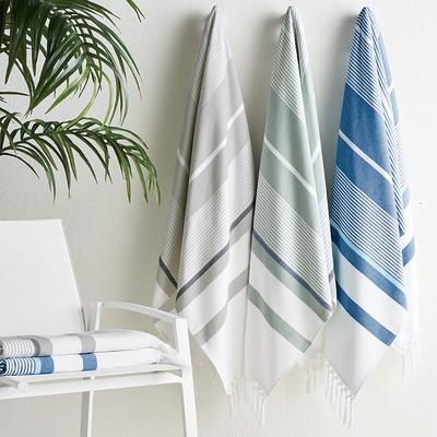 Turkish Beach Towel - Seaglass/Indigo - Frontgate Resort Collection™