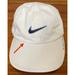 Nike Accessories | *Flaw Nike Golf White Hat Espn Golf Schools Adjustable | Color: White | Size: Os