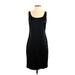 Ever Beauty Casual Dress - Sheath: Black Solid Dresses - Women's Size 4