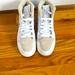 Nike Shoes | Air Jorden 1 Mid Se | Color: Gray/White | Size: 3.5bb