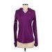 Nike Active T-Shirt: Purple Activewear - Women's Size Small