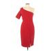 Jill Jill Stuart Cocktail Dress - Sheath: Red Print Dresses - Women's Size 10