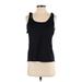 Athleta Active Tank Top: Black Solid Activewear - Women's Size Small