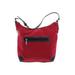 MAXX New York Shoulder Bag: Pebbled Red Color Block Bags