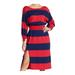 Free People Dresses | Free People Dolman Dress Size Xs Red And Blue | Color: Blue/Red | Size: Xs