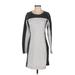 Athleta Active Dress - Sweater Dress: Gray Marled Activewear - Women's Size X-Small