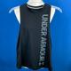 Under Armour Shirts & Tops | Black/Grey Under Armour Racer Back Tank Girls | Color: Black/Gray | Size: Mg