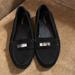 Coach Shoes | Coach Fredrica Flats. Black Leather Uppers W/ Silver Coach Emblem. Great Shoes | Color: Black/Silver | Size: 7