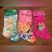 Disney Holiday | Disney Princess & Tinkbell Christmas Stockings 18-20 Inch | Color: Green/Pink | Size: Os