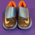 Nike Shoes | Nike Kd Boys Shoes 9c | Color: Black/Blue | Size: 9b