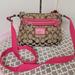 Coach Bags | Euc Barbie Pink 1941 Coach Crossbody Bag | Color: Pink/Silver | Size: 12 By 10 Inches