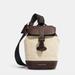 Coach Bags | Coach Mens Hudson Small Sling Pack Cream Brown Leather Small Backpack $328 | Color: Brown/Cream | Size: Os