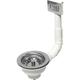 Leisure Sinks WKIT15 Chrome Basket Strainer Waste Kit For 1.0 Bowl Ceramic Sinks