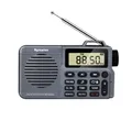 Rysamton-Enregistreur radio numérique portable haut-parleur radio Bluetooth 5.0 alarme et fonction