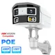 Caméra de surveillance bullet extérieure IP PoE HD 4MP/180 ° dispositif de sécurité sans fil avec