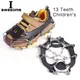 Crampons coordonnants à 13 dents pour enfants chaussures pour enfants bottes d'escalade