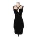 Wow Couture Cocktail Dress - Bodycon: Black Dresses - Women's Size Small