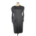 Sachin + Babi Casual Dress - Sheath: Blue Marled Dresses - Women's Size 3X Tall