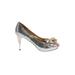 Poetic License Heels: Pumps Platform Cocktail Party Pink Shoes - Women's Size 8 - Peep Toe