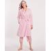 Blair Women's Floral Roses Robe - Pink - 2XL - Womens